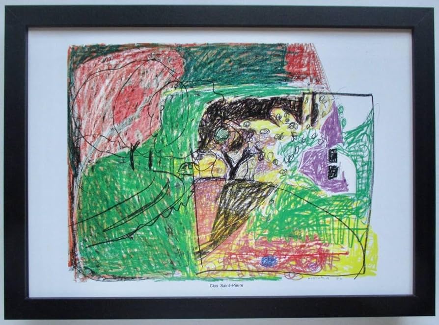 Amazon.co.jp: 木村忠太「サンピエールD」印刷物 画集画 A4額